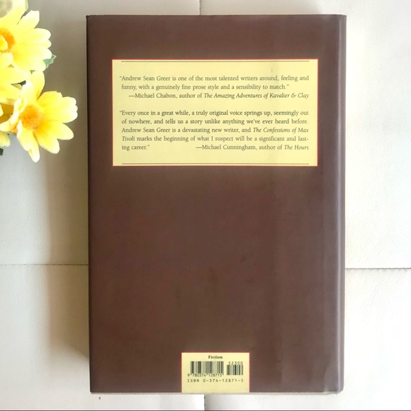 “The Confessions of Max Tivoli” -Andrew Sean Greer - Picture 2 of 2